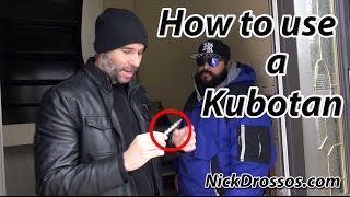 How to Use a Kubotan Part 1 [upl. by Yeslrahc]