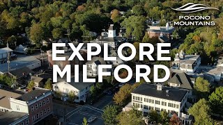 MILFORD PA downtown 4k [upl. by Annairt]