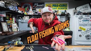 quotHowToquot Fixed Float Fishing With Steelhead Worms [upl. by Janerich]