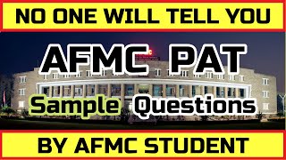 AFMC  PUNE  PAT  AFMC ADMISSION PROCESS  Psychological Assessment Test  NEET [upl. by Eseekram464]