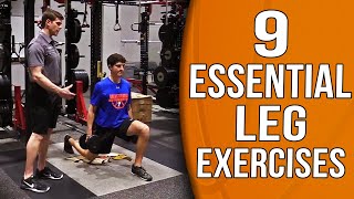 9 Essential Leg Exercises and Workout for Basketball Players [upl. by Allesor179]