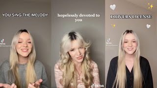 You Sing Melody CHALLENGE HARD  Tiktok Compilation [upl. by Liauqram]