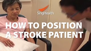 How To Position A Stroke Patient [upl. by Krenn]