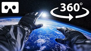 360° VR Spacewalk Experience  BBC HOME [upl. by Tterrej74]