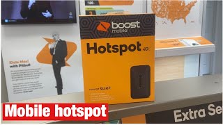 Boost Mobile Coolpad Hotspot  Wifi on the go device [upl. by Nov]