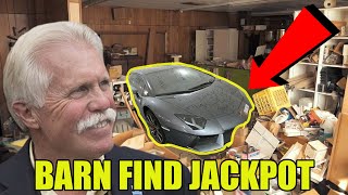 8 RAREST Car Barn Finds  Chasing Classic Cars [upl. by Atlee476]