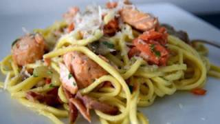 Recept  Pasta met verse zalm [upl. by Demaria]