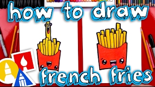 How To Draw Funny French Fries [upl. by Bywoods]