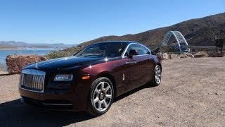 2014 RollsRoyce Wraith 060 MPH First Drive Review [upl. by Gayn]