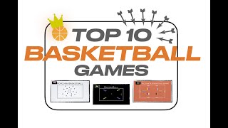 Top 10 Basketball  Games for Dribbling Shooting Passing Ball control Development [upl. by Wiencke]