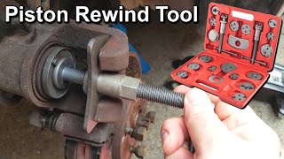 Brake Caliper Piston Rewind Tool Kit [upl. by Sparke]