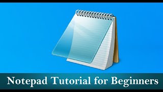 NOTEPAD TUTORIAL FOR BEGINNERS [upl. by Harlamert]