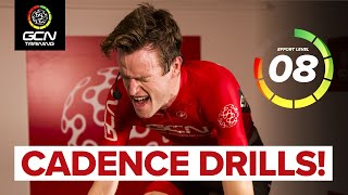 60 Minute Cycling Training Session  Cadence Drills For Strength amp Speed [upl. by Ayanaj]