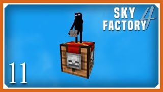 Sky Factory 4  Uncrafting Table amp Statues Mod  E11 Sky Factory 4 SMP Skyblock 1122 [upl. by Vigen]