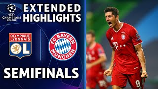 Lyon vs Bayern Munich  Champions League semifinal highlights  UCL on CBS Sports [upl. by Patrick]