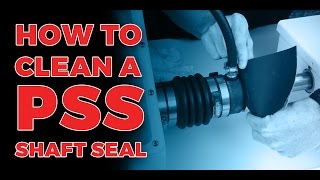 How To Clean A PSS Shaft Seal [upl. by Ecinehs]