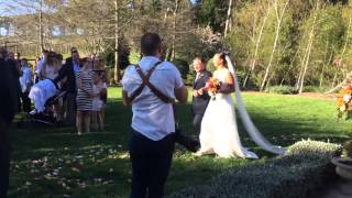 Jose Gonzalez Heartbeats Instrumental  Acoustic Guitar at wedding ceremony [upl. by Nollek]