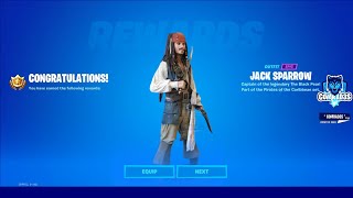 Fortnite Jack Sparrow Skin [upl. by Akli339]