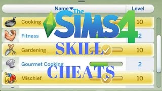 The Sims 4 Skill Cheats [upl. by Nairrod]