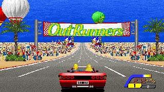 OutRunners Longplay Arcade QHD All Routes [upl. by Ezirtaeb552]