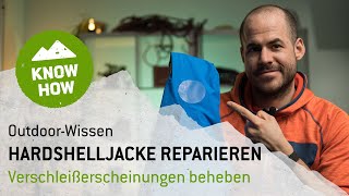 OutdoorWissen Hardshelljacke reparieren [upl. by Maryanna]