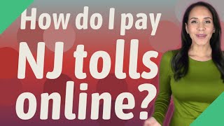 How do I pay NJ tolls online [upl. by Adnohr109]