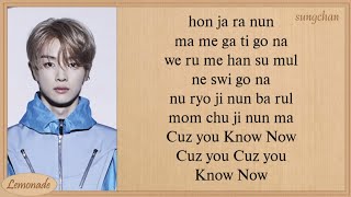 NCT U  Know Now Easy Lyrics [upl. by Meeks269]