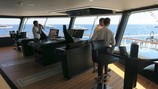 A yacht tour on board the 107m 351ft Ulysses [upl. by Bass]