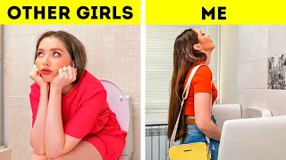 Funny Situations And Hacks For Everyday Life  TYPES OF GIRLS [upl. by Egedan]