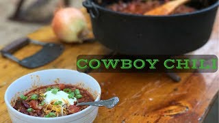 Cowboy Chili Recipe [upl. by Nerrej]