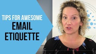 Email Etiquette Tips  How to Write Better Emails at Work [upl. by Mayes590]