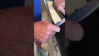 Installing the ‘sweep’ on a LARSON Tradewinds storm door [upl. by Darcy]