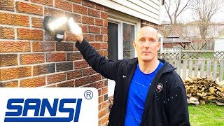 Sansi 36W LED Security Motion Sensor Floodlight [upl. by Aillil]