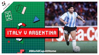 Italy 11 Argentina 34 PSO  Extended Highlights  1990 FIFA World Cup [upl. by Hankins]