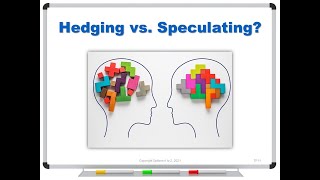 Hedging vs Speculating [upl. by Noeht411]