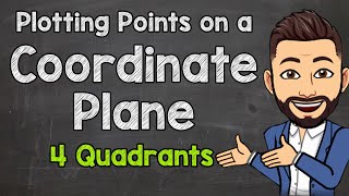 Plotting Points on a Coordinate Plane  All 4 Quadrants [upl. by Nehgem]