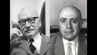 Adorno  Gehlen Ist die Soziologie eine Wissenschaft vom Menschen [upl. by Lerraf]