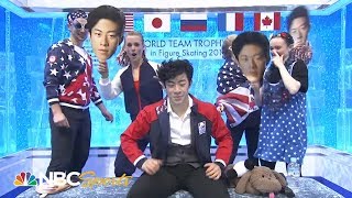 Nathan Chens performance at 2019 ISU World Team Trophy in Figure Skating  NBC Sports [upl. by Huff]