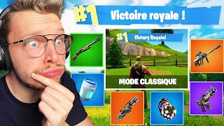 Bienvenue dans le Fortnite CLASSIQUE  Retour chapitre 1 [upl. by Namharludba]