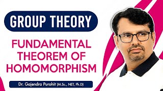 Group Theory  Homomorphism  Fundamental Theorem Of Homomorphism  Proof [upl. by Chatav608]