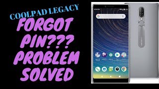 COOLPAD FORGOT PIN REMOVE PIN  HARD RESET [upl. by Cowley]