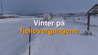 Statens vegvesen  Vinter på fjellovergangene [upl. by Octavius]