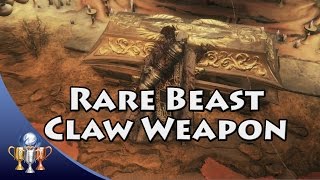 Bloodborne  Beast Claw Location Rare Chalice Only Hunters Weapon [upl. by Aneis]