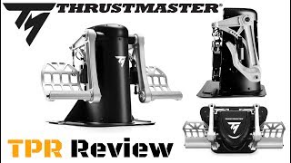 Thrustmaster  TPR Pedal Pendular Rudder  Review [upl. by Nosreip121]