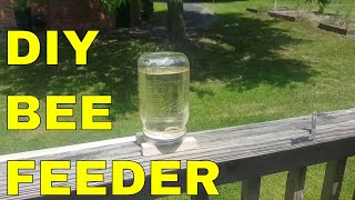 DIY Simple Bee Feeder [upl. by Monafo]