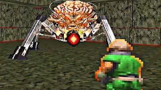 DOOM 1  Final Boss Fight amp Ending Remastered [upl. by Nylsoj]