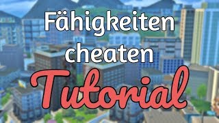 Sims 4 Fähigkeiten cheaten  Tutorial deutsch [upl. by Hsirt]