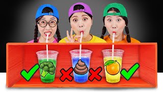 Mystery Drink Challenge DONA Mukbang [upl. by Valli]