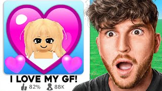 Surprising Girlfriend With Her OWN Roblox GAME [upl. by Wurtz]