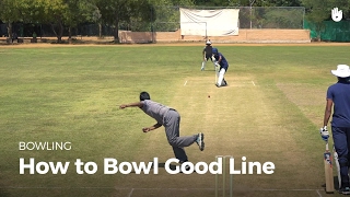 How to Bowl Good Line  Cricket [upl. by Augustin489]